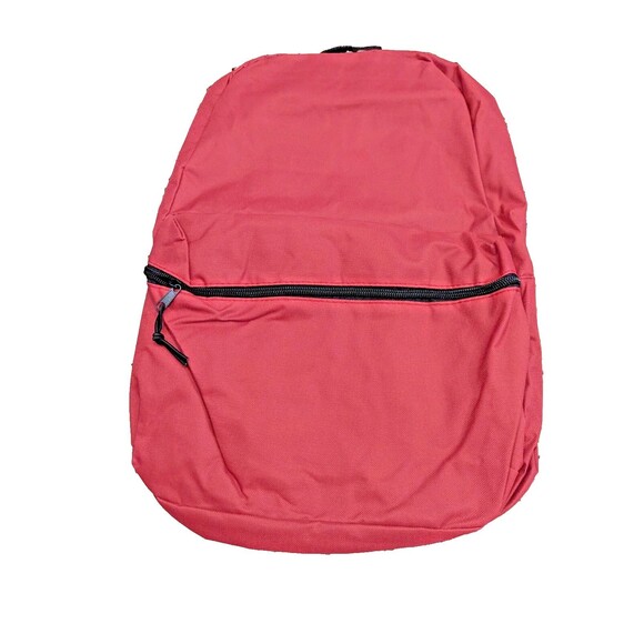 Moda West Kids Backpack 17" – Red or Black Padded Straps Front Pocket New - Picture 11 of 16